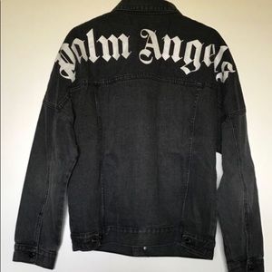 palm angels jean jacket